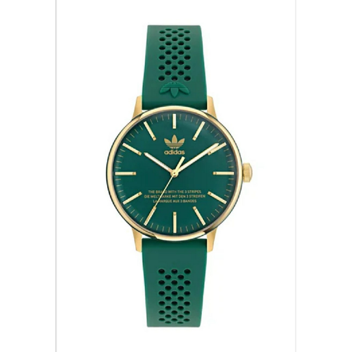 Adidas Watches - Montre Mixte Adidas Watches Style AOSY23525 - Bracelet Silicone Vert - Adidas originals montres