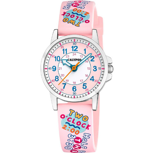 Calypso - Montre fille CALYPSO MONTRES My First Watch K5824-2 - Montre fille rose